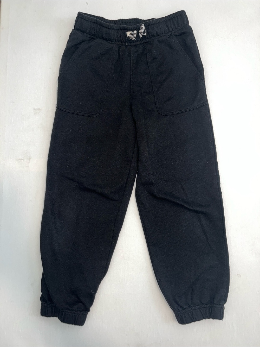 CLEARANCE 4 for $12 - wonder nation Black Kids Jogger Sweatpants size 7